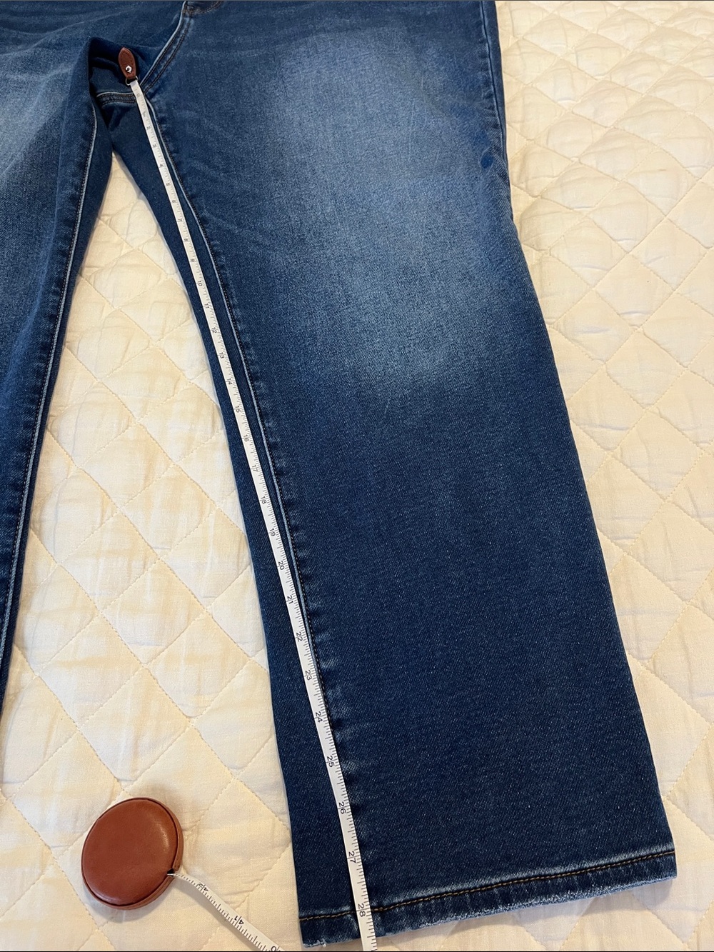 Kut from the Kloth Reese High Rise Ankle Straight Jean 22 22W - Picture 5 of 8